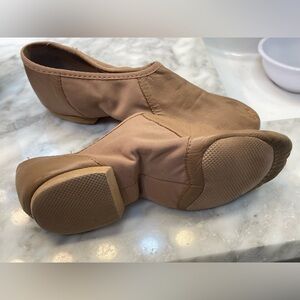 Bloch beige jazz shoe size size 6.5